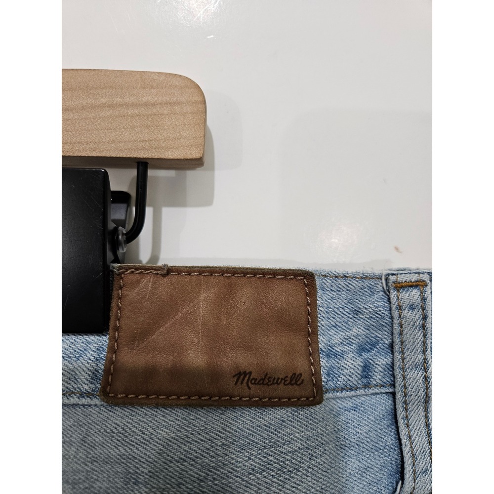 Madewell The Perfect Summer Jean 33 Light Wash High Rise Straight Leg Jeans - Picture 7 of 9